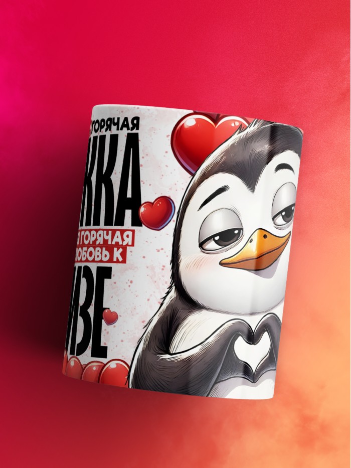 Горячая кружка на 14 февраля Луизе  Щелкино