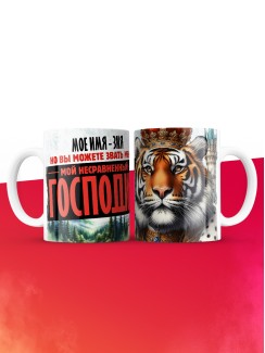 Кружка именная господин Зия